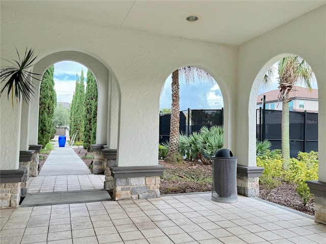 view of patio