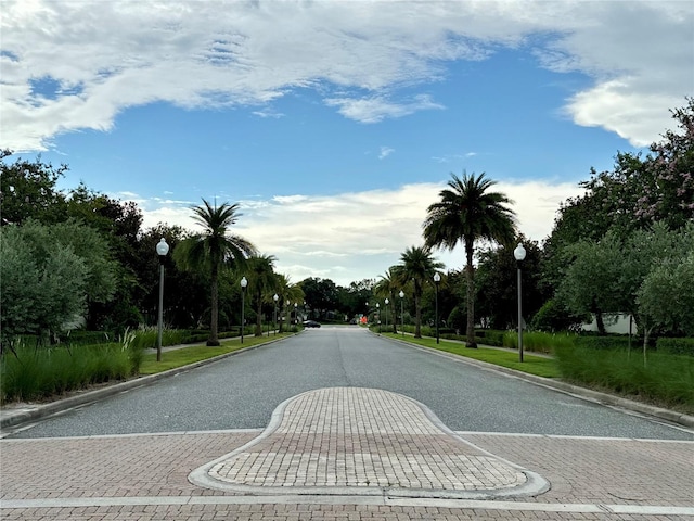 view of road