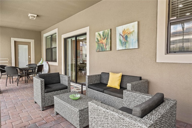 1473 Moon Valley Dr, Davenport, FL 33896 - view of patio with an outdoor living space and outdoor dining area