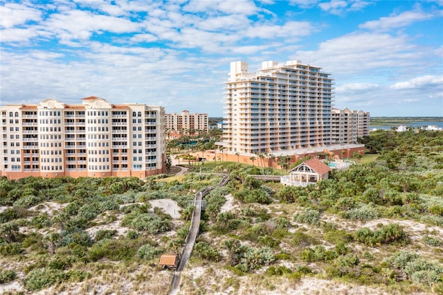 view of property featuring a water view