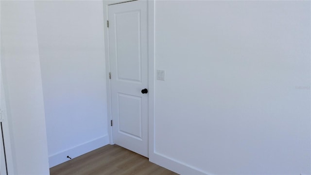 interior space featuring light hardwood / wood-style flooring