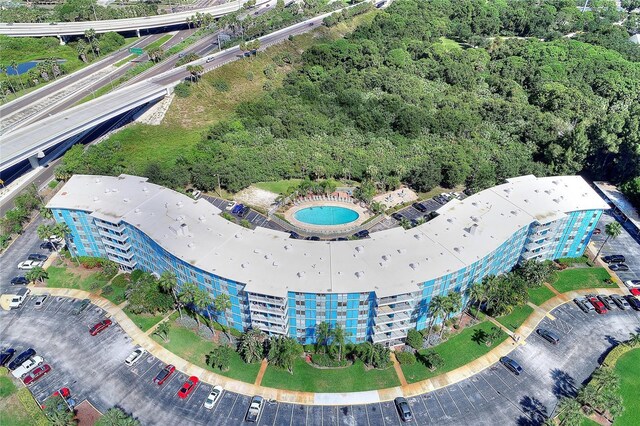 drone / aerial view