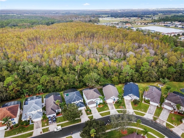 1055 Lake Berkley Dr, Kissimmee, FL 34746 - aerial view of property and surrounding area featuring nearby suburban area