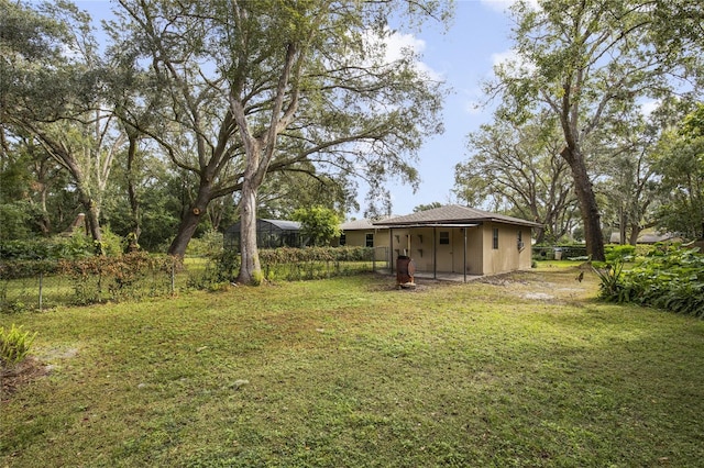 view of yard