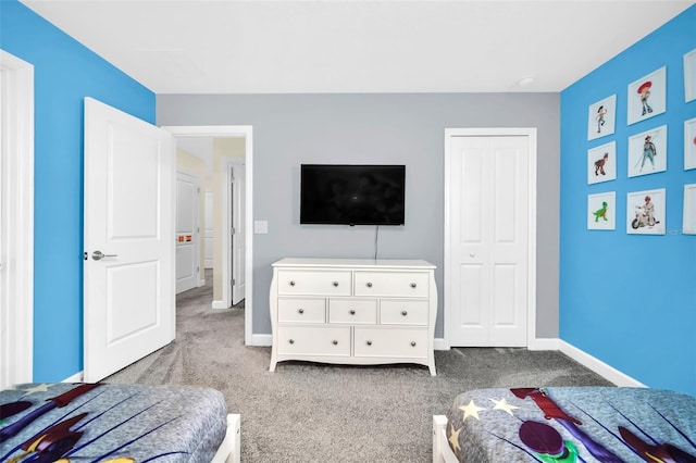 730 Drop Shot Dr, Davenport, FL 33896 - bedroom featuring carpet floors, a closet, and baseboards