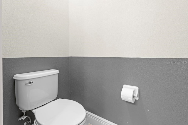 bathroom with toilet