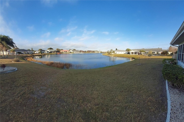 property view of water