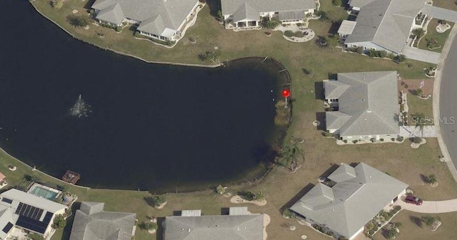 906 Bluewater Dr, Sun City Center, FL 33573 - view of property location with nearby suburban area and a nearby body of water