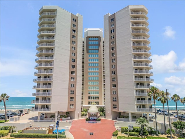 view of property featuring a water view