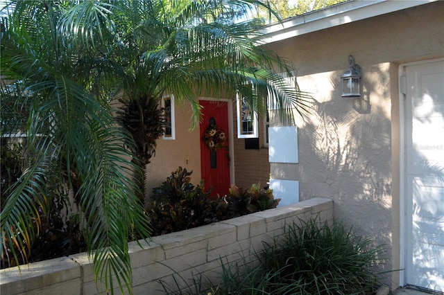 view of property entrance