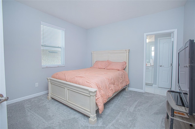 bedroom featuring carpet floors