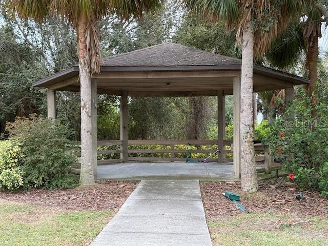 view of home's community featuring a gazebo