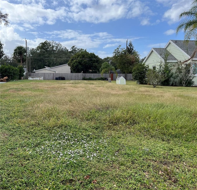 view of yard