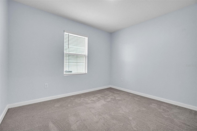 empty room featuring carpet floors