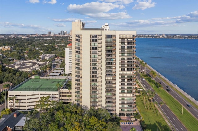 view of property featuring a water view