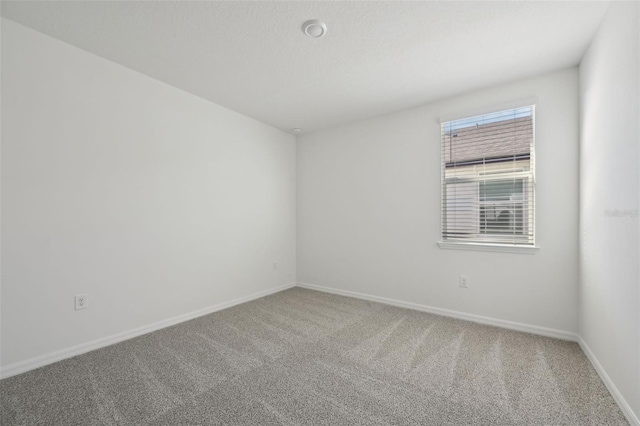 unfurnished room with carpet flooring