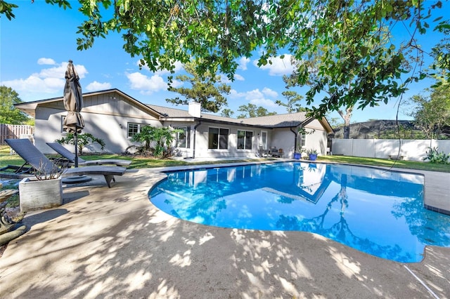 734 Riverbend Blvd, Longwood, FL 32779 - view of pool featuring a fenced backyard and a patio