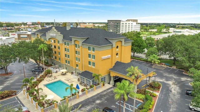 3000 Maingate Ln Unit 113, Kissimmee, FL 34747 - aerial view of a pool