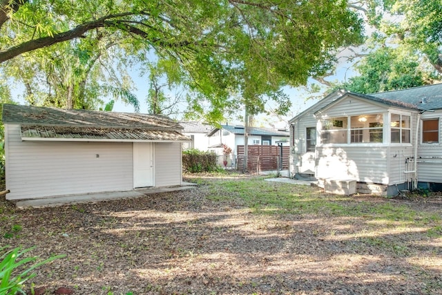 view of yard