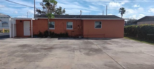 exterior space with a patio area