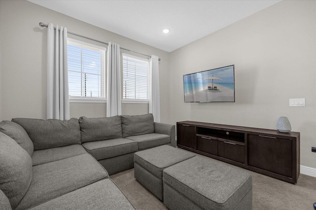 365 Southfield St, Kissimmee, FL 34747 - living area featuring carpet and recessed lighting