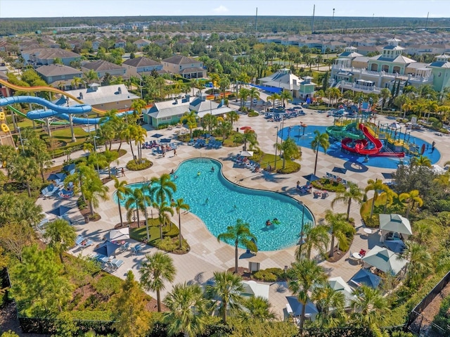 365 Southfield St, Kissimmee, FL 34747 - bird's eye view of a pool