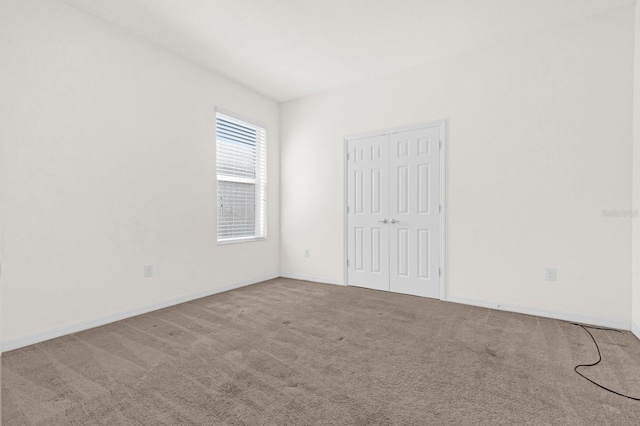 spare room with carpet