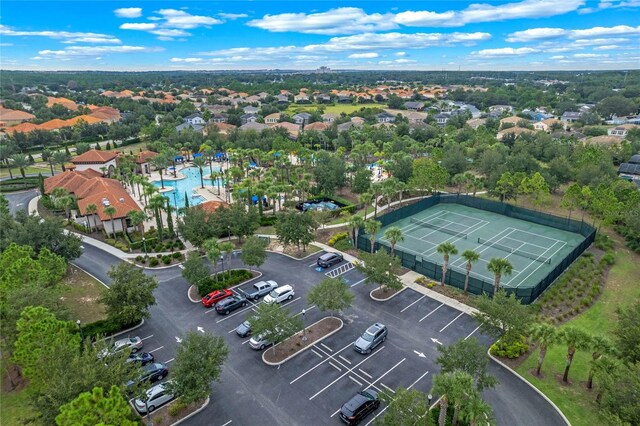 4204 Oakview Dr, Davenport, FL 33837 - aerial view of a pool area