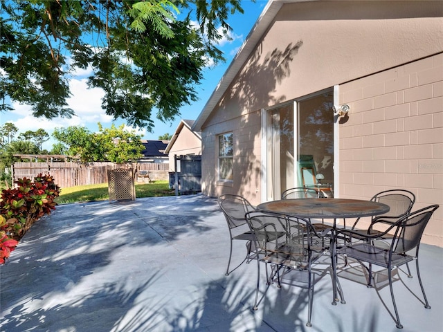 view of patio