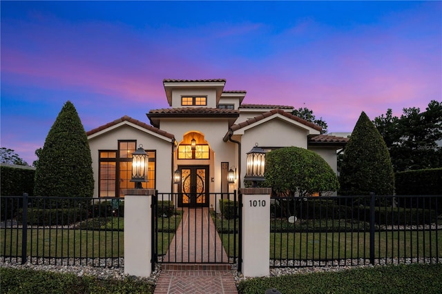 view of mediterranean / spanish-style home