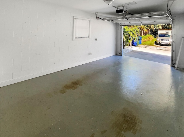 736 Mac Crillus Rd, Largo, FL 33770 - garage with baseboards