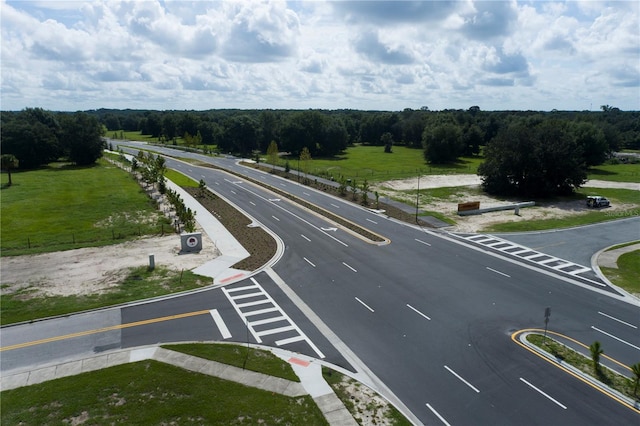 view of road