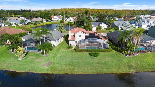 2626 Raccoon Run Ln, Orlando, FL 32837 - aerial view of residential area featuring a large body of water