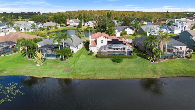 2626 Raccoon Run Ln, Orlando, FL 32837 - aerial perspective of suburban area with a nearby body of water