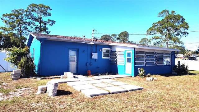 view of back of house