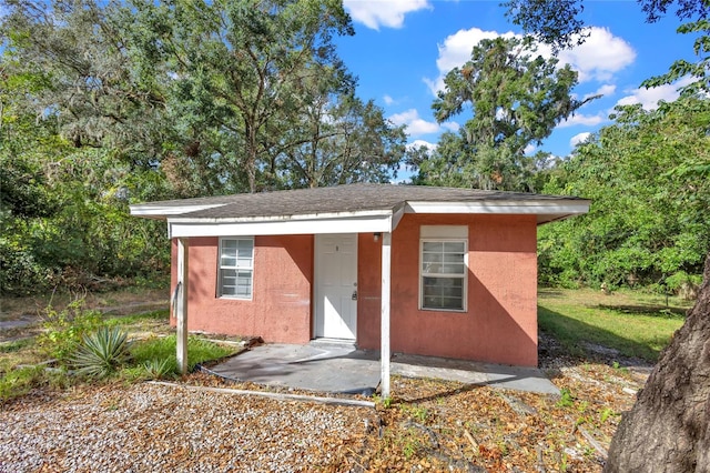 view of outdoor structure