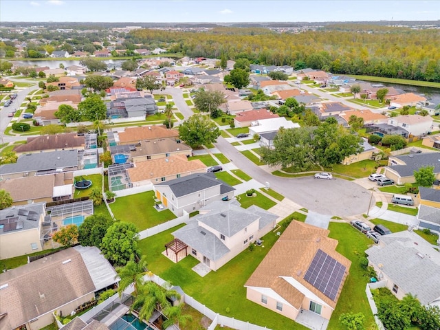 14646 Brightwell Ct, Orlando, FL 32824 - aerial view of residential area with a nearby body of water