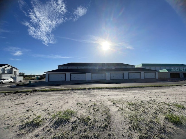 view of back of property