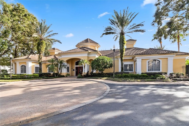 view of mediterranean / spanish home