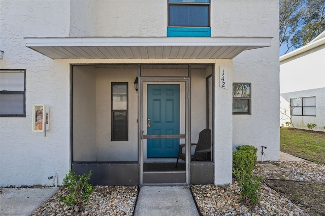 view of entrance to property