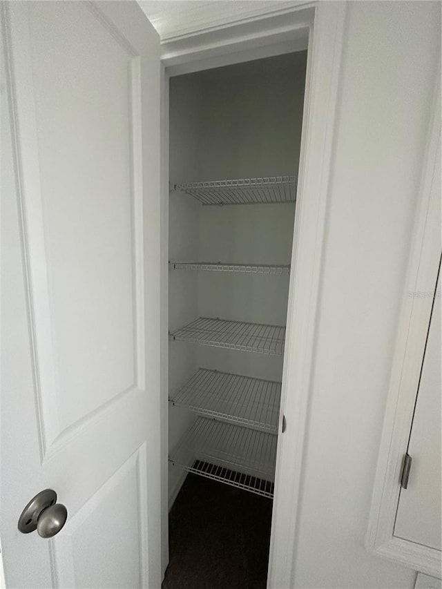 view of closet