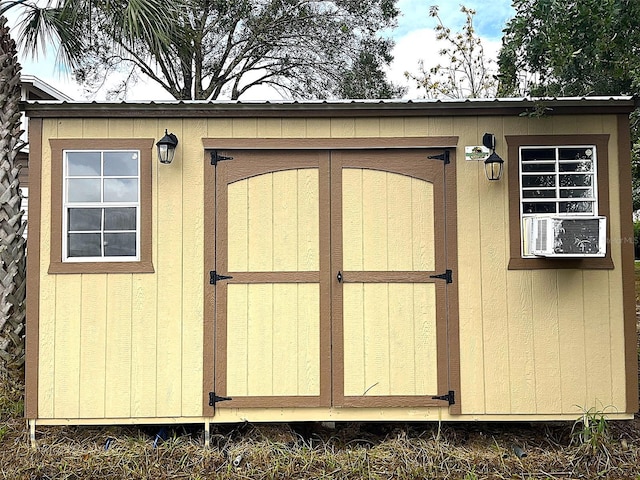 view of outdoor structure