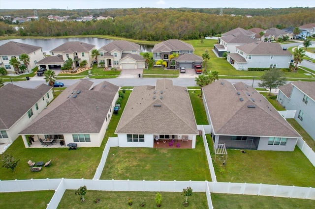 4001 Scarlet Branch Rd, Orlando, FL 32824 - aerial view of residential area featuring a heavily wooded area