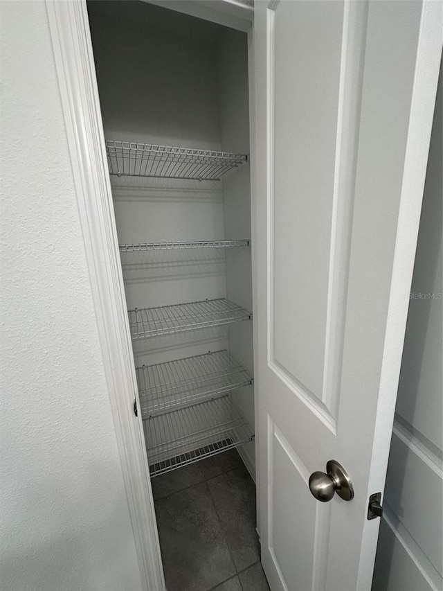 view of pantry