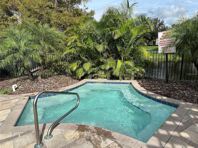 view of swimming pool