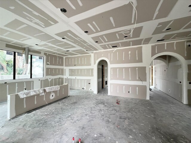 view of unfurnished living room