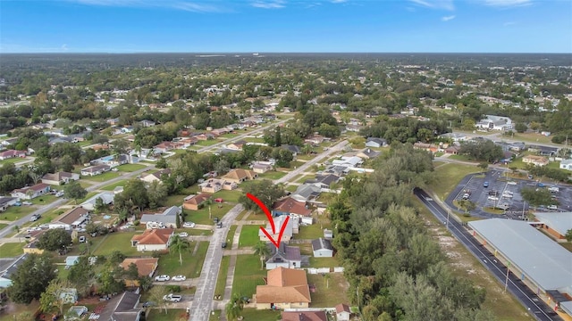 1053 E Hancock Dr, Deltona, FL 32725 - aerial overview of property's location featuring nearby suburban area