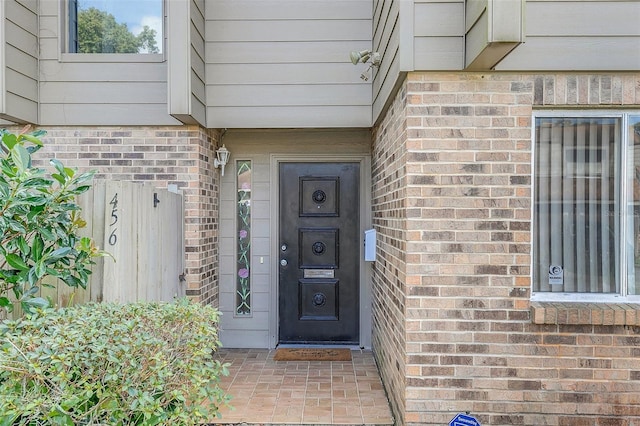 view of entrance to property