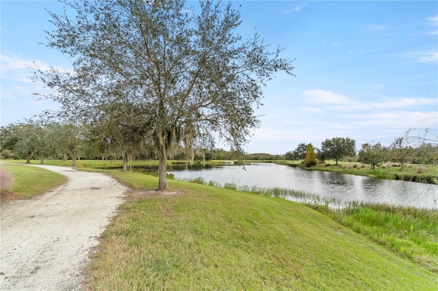 property view of water