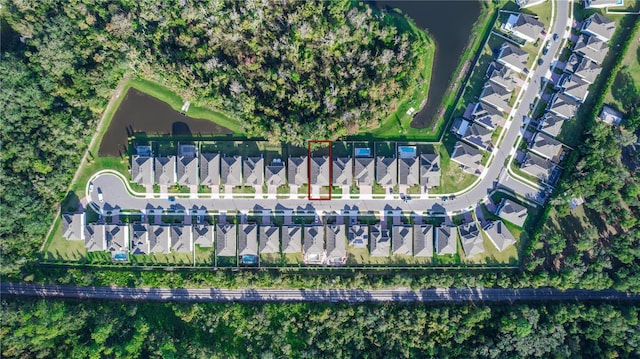 5648 Green Arrow Pl, Sanford, FL 32773 - aerial view of property's location featuring a nearby body of water